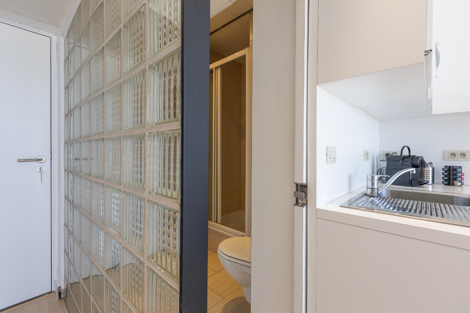 Studio Met Frontaal Zeezicht Middelkerke Extérieur photo