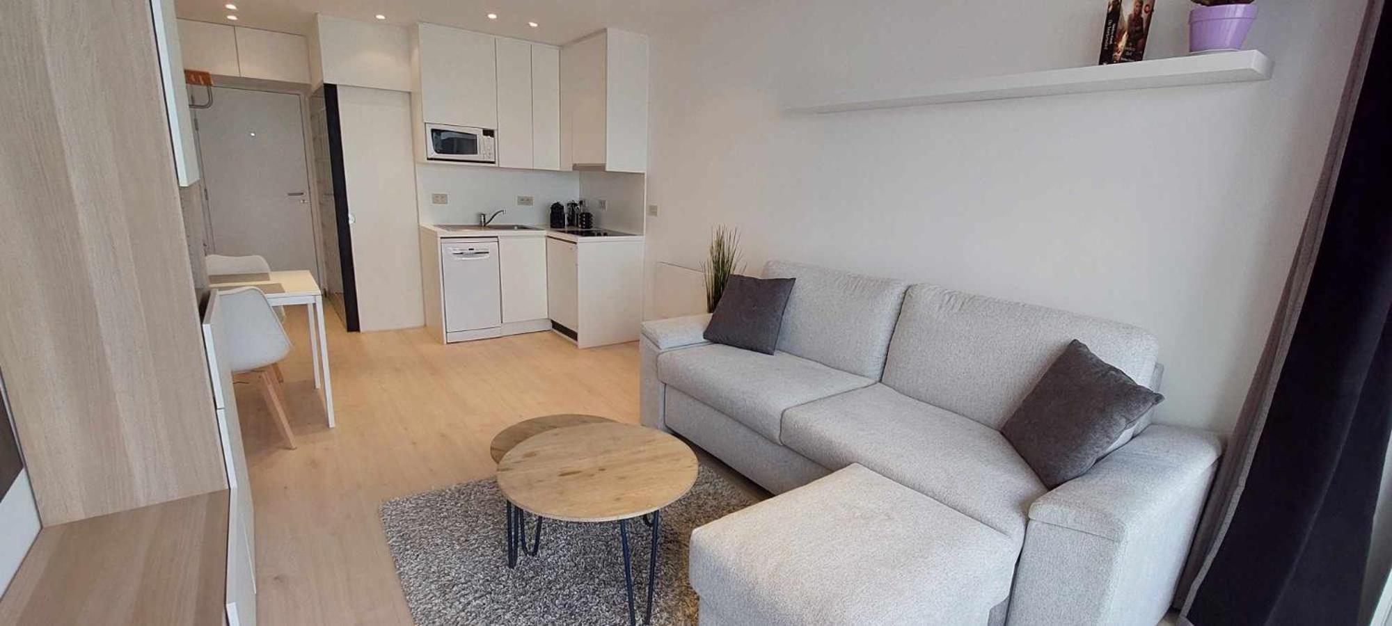 Studio Met Frontaal Zeezicht Middelkerke Extérieur photo