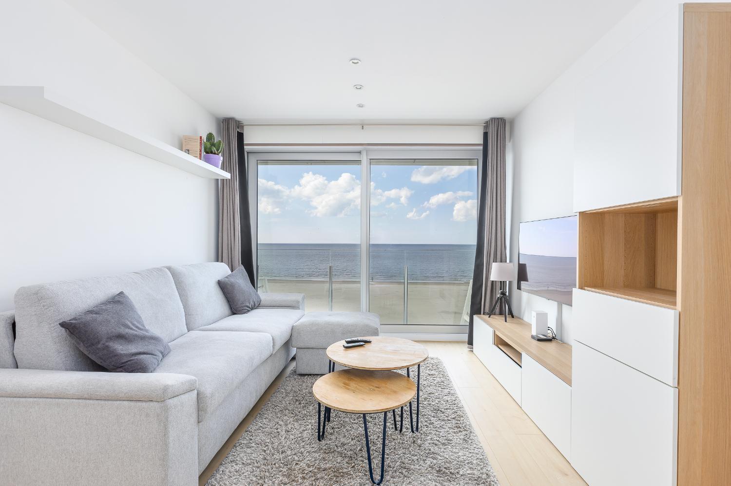 Studio Met Frontaal Zeezicht Middelkerke Extérieur photo